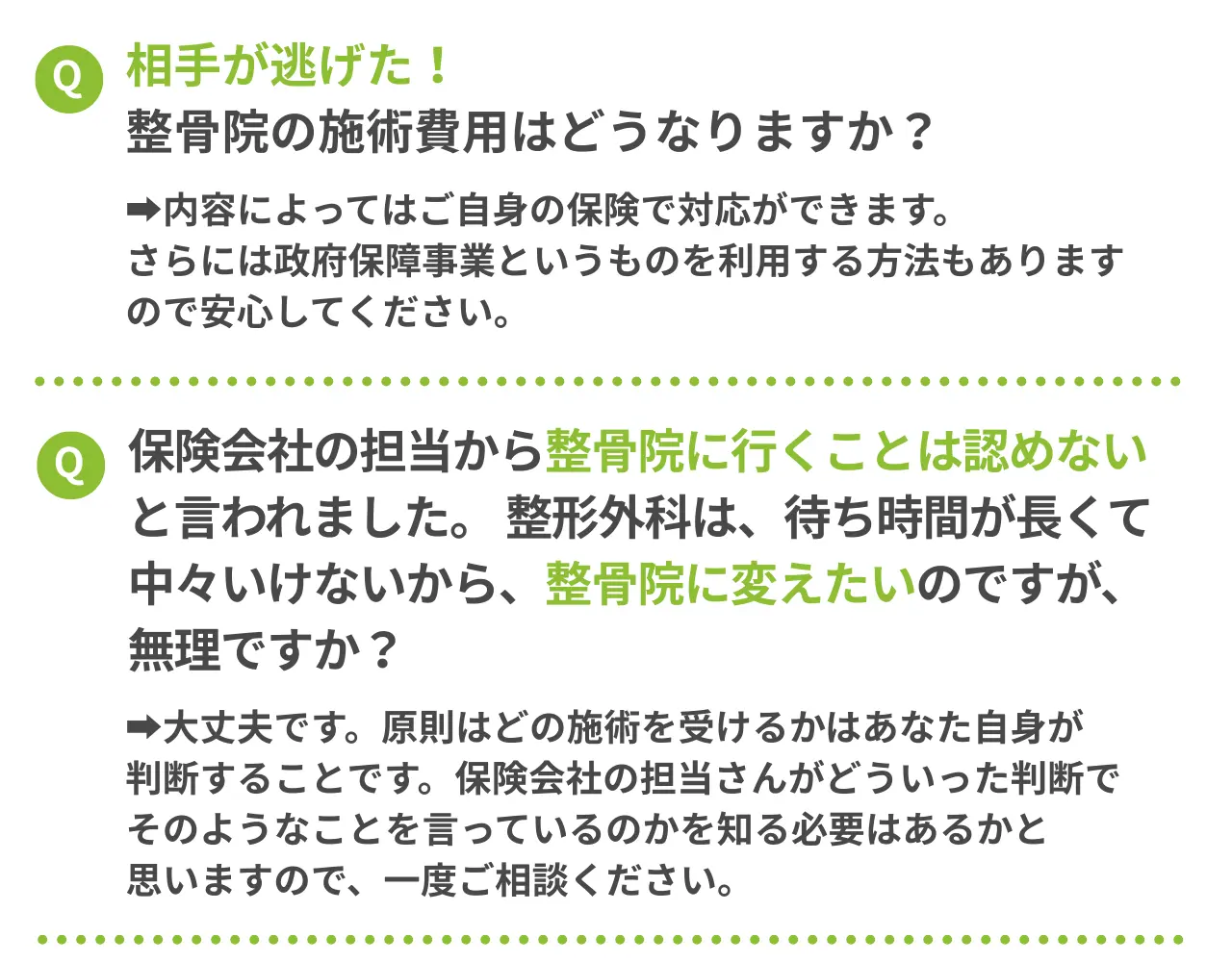 よくある質問と相談